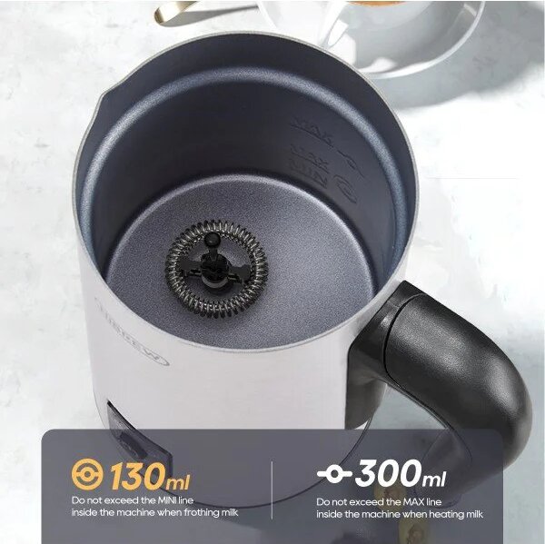 Уред за разпенване на мляко HiBREW M3A, 500W