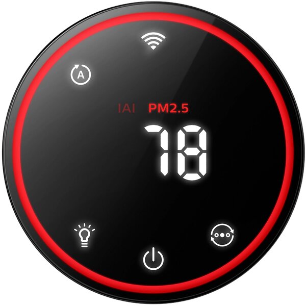 Въздухопречиствател Philips AC1715/11, до 78 м2, черен