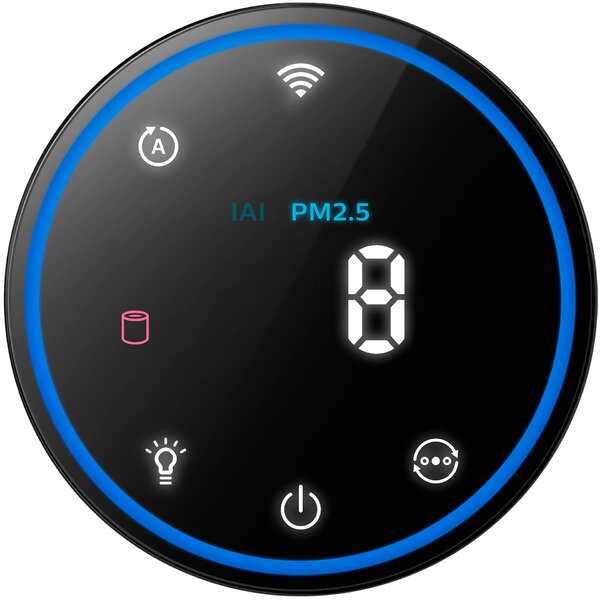 Въздухопречиствател Philips AC1715/11, до 78 м2, черен