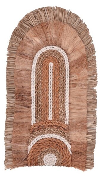 Декорация за стена Earsy I мат, естествен цвят 48x26x8x8 cm