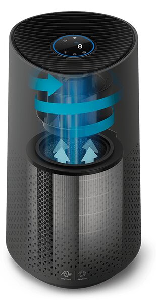 Въздухопречиствател Philips AC1715/11, до 78 м2, черен