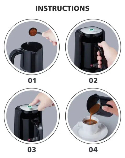 Кафемашина за турско кафе HiBREW H9, 250ml