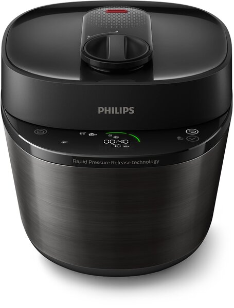 Мултикукър Philips HD2151/40, 5 L, 1000 W, черен