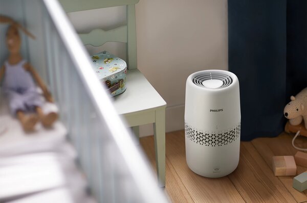 Овлажнител за въздух Philips 2000 Series HU2510/10 Air Humidifier, до 31 м2, 2L, бял