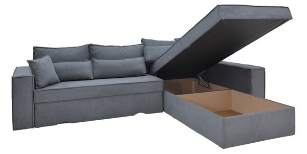 Venzie Pako World Grey двустранна покривка за легло 283x214x83 cm