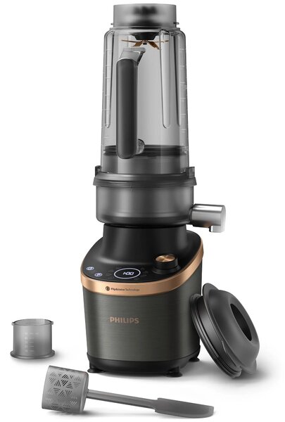 Блендер Philips HR3770/00, 12 скорости, 1500 W, черен