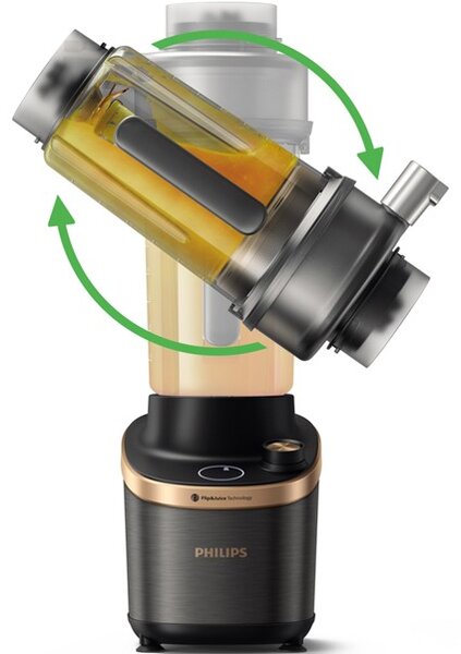 Блендер Philips HR3770/00, 12 скорости, 1500 W, черен