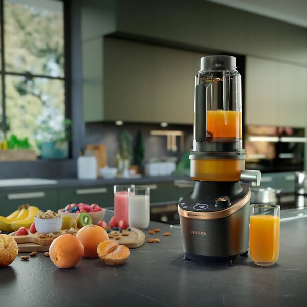 Блендер Philips HR3770/00, 12 скорости, 1500 W, черен
