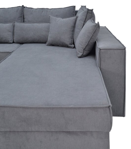 Venzie Pako World Grey двустранна покривка за легло 283x214x83 cm