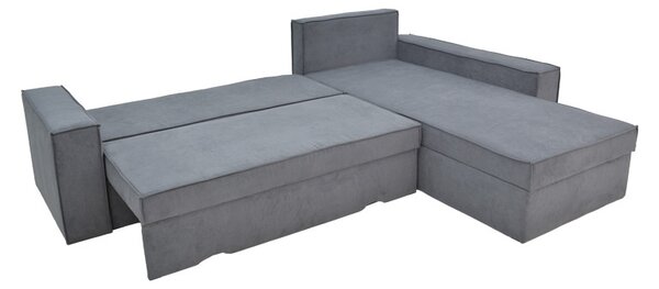 Venzie Pako World Grey двустранна покривка за легло 283x214x83 cm
