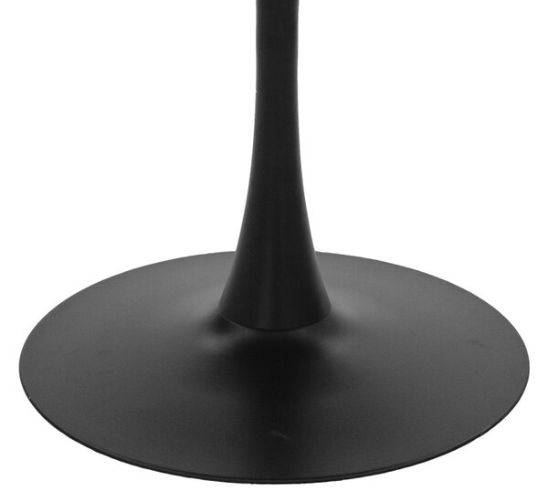 Комплект маса и столове 5 части Balou Pako World Black 120x120x75 cm