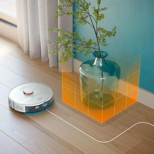 Прахосмукачка робот Philips HomeRun 2000 Series XU2100/20, бяла