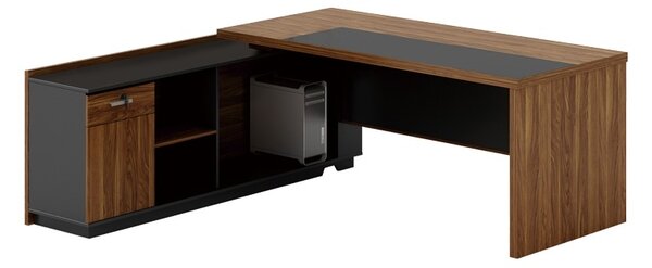 Ляво ъглово бюро Oscar Pako World Nuc 220x180x76 cm