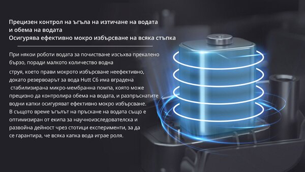 Робот за почистване на прозорци Xiaomi Hutt C65