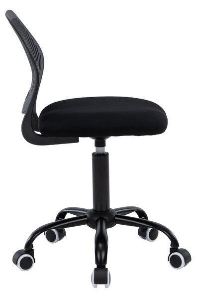 Детски стол за бюро Kador Pako World Black 52x52x72-94 cm