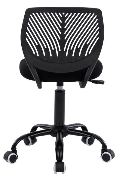 Детски стол за бюро Kador Pako World Black 52x52x72-94 cm