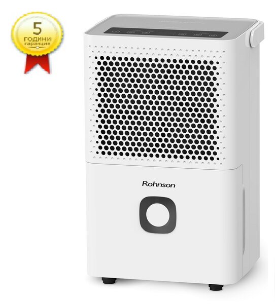 Обезвлажнител Rohnson R-91110, 2 L, 145W, до 45 м2, бял