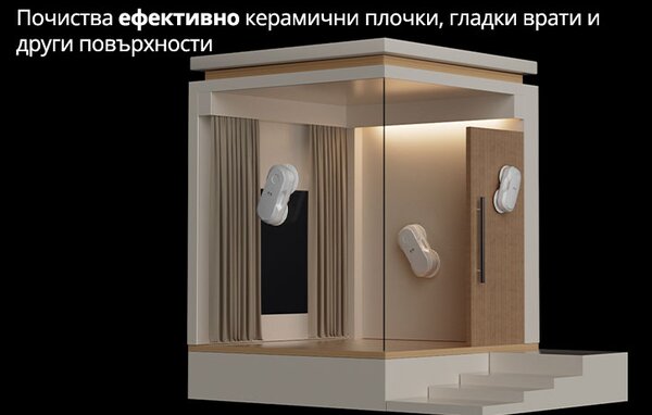 Робот за почистване на прозорци Xiaomi Hutt DDC56