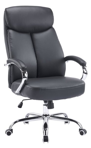 Директорски офис стол Venza Black 70x65x117-124 cm