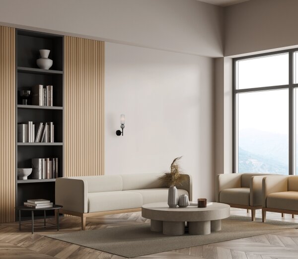 ITALUX WL-95331-1-BK - Стенна лампа SANTOS 1xG9/40W/230V черна
