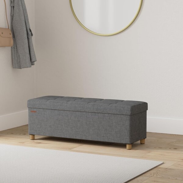 Скрин за съхранение Сив Songmics 38 x 110 x 40 см