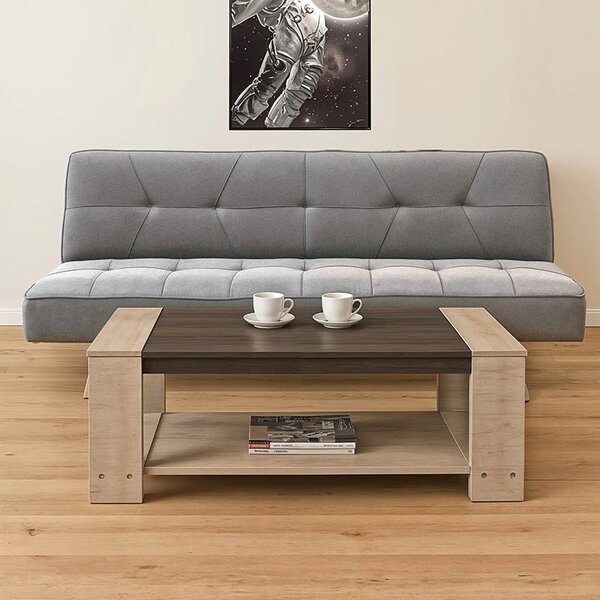 Мебели за дневна 2 части Pulse Grey 175x83x74 cm