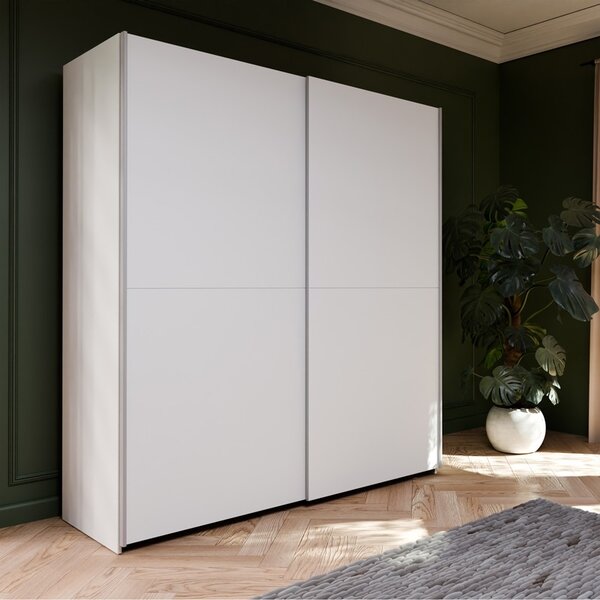 Гардероб с 2 врати Noez I White 170.5x61x190.5 cm