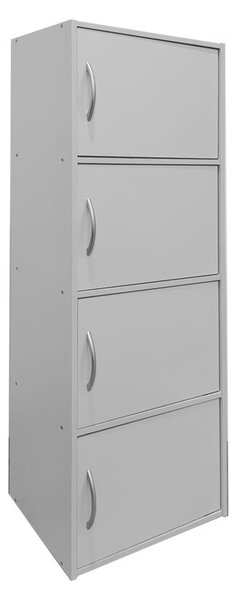 Шкаф тип колона Gabino I Бял 40x34.5x120 см