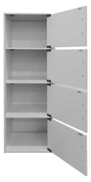 Шкаф тип колона Gabino I Бял 40x34.5x120 см
