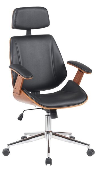Офис стол Fetseno Black 53x56x123,5 cm