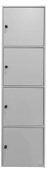 Шкаф тип колона Gabino Бял 40x39x158 см