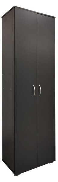 Шкаф с 2 врати Racka Тъмносив 58x34x186 см