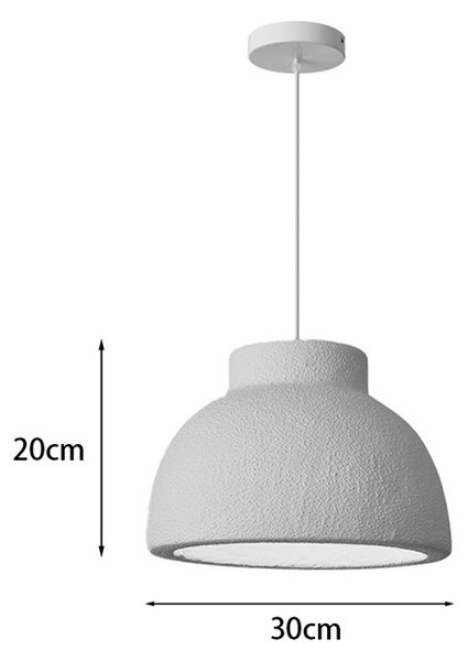 LED полилей Jenila Бял 30x30x20 см