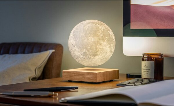 LED настолна лампа в естествен цвят (височина 14 cm) Moon – Gingko