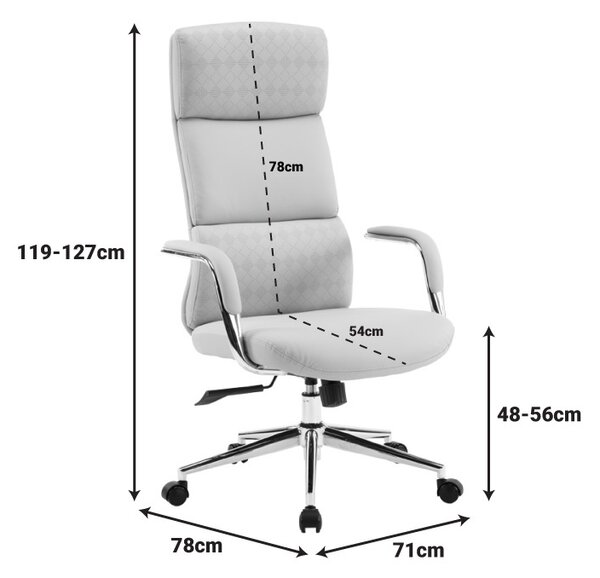 Работен стол Bendona Beige 71x78x127 cm