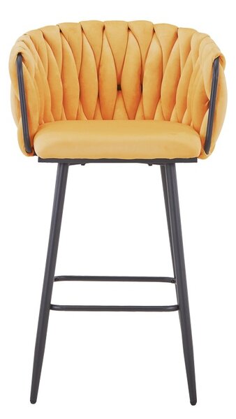 Бар стол Vivian Yellow 57x50x100 cm