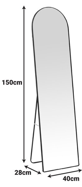 Огледало Plaza Golden Plaza 40x28x150 cm