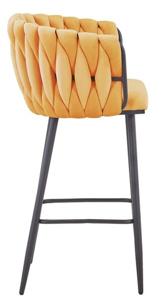 Бар стол Vivian Yellow 57x50x100 cm