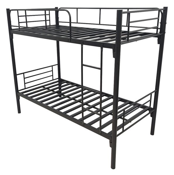 Двуетажно легло Belit Black 96x200x170 cm