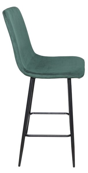 Бар стол Grato тъмнозелен 43.5x55x114 cm