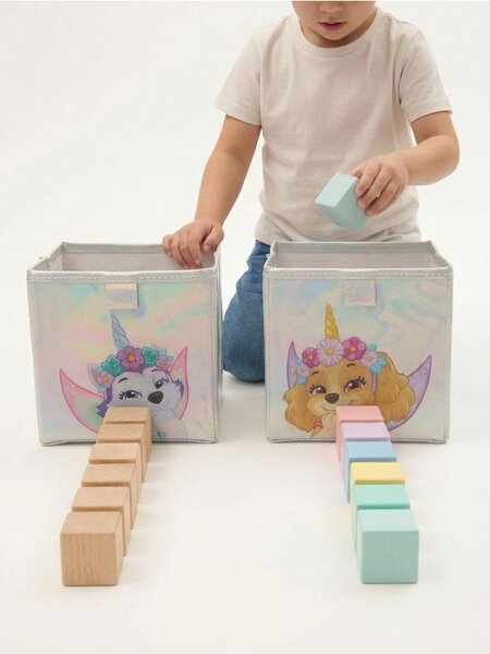 Sinsay - Сгъваеми кошници за съхранение 2 pack - многоцветен