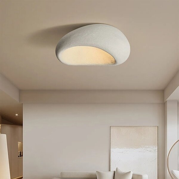 LED плафон, Zulcere, бял, 50x50x28 см