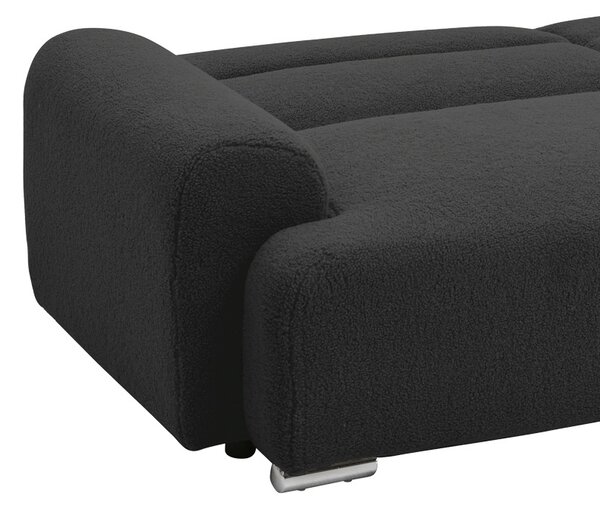 Разтегателен диван с 3 места, Harmonious, Pako, антрацит 223,5x92x81 см