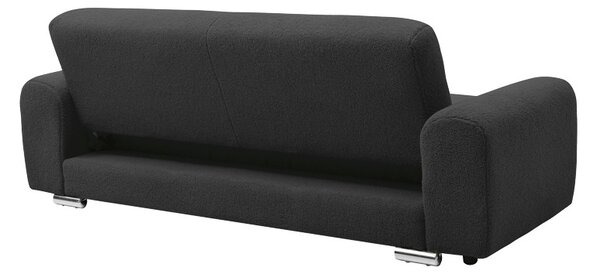 Разтегателен диван с 3 места, Harmonious, Pako, антрацит 223,5x92x81 см