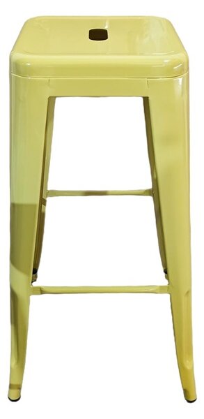 Бар стол, Utopia, Pako, жълт, 42x42x76 см