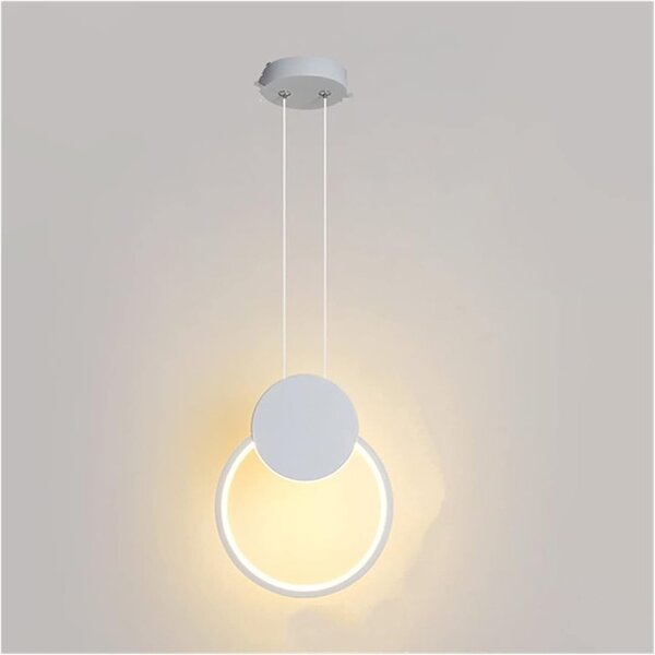 LED полилей, Ganden, Pako, бял, 26,5x26,5x20 см
