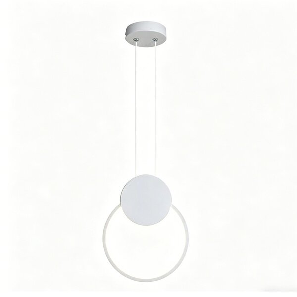 LED полилей, Ganden, Pako, бял, 26,5x26,5x20 см