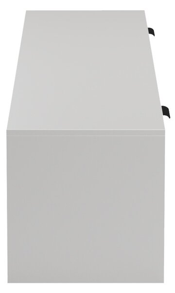 Comoda TV, Lemardo, Alb, 180x40x40 cm