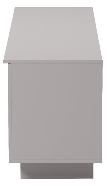 Comoda TV, Beldon, Gri, 150x42x55 cm