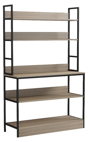 Raft bucatarie, Oranis, Stejar, 105x38x165 cm